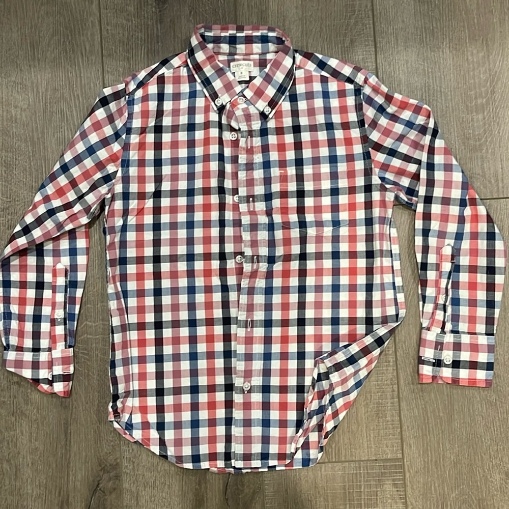 JCrew Crewcuts Button Down - Size 8